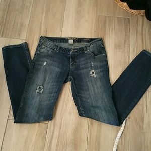 Arizona Jean Co. Distressed, Skinny Jeans